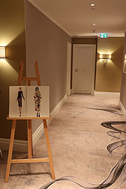 Flur vor der Präsidentensuite (©Foto: Martin Schmitz)