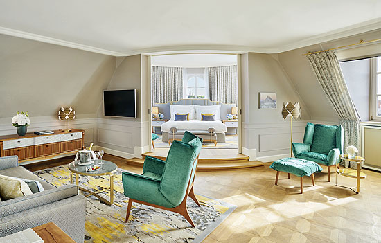 neue Bavaria Suite im Mandarin Oriental, Munich Mitte Oktober 2020 (©Foto: George Apostolidis für Mandarin Oriental)