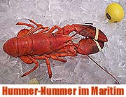 Die Hummer-Nummer heißt eine Aktion des Maritim Hotels mit Sandemann am 11.03.2005 (Foto: Martin Schmitz)