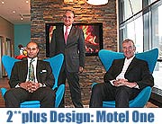 Low Budget und doch Design Hotel: Motel One eröffnet Ende November 2007 sein erstes Haus in München. Das neue Nichtraucherhotel bietet Übernachtungspreise ab 59 Euro (Foto: MartiN Schmitz)