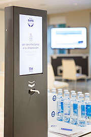 Feel Safe at NH - Hand Desinfektionsspender ©NH Hotel Group
