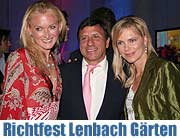 Prinzessin Lilly zu Schaumburg-Lippe und Rocco Forte Hotels Vorstandsvorsitzender Sir Rocco Forte und Moderatorin Nina Ruge (Foto: Martin Schmitz)
