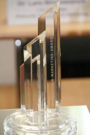 der Immobilien-Marketing Award 2007 Kategorie Wohnimmobilien ging an jk-Wohnbau, München (Foto: Martin Schmitz)