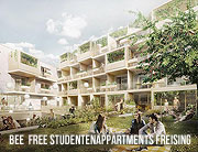 BEE FREE Studentenappartments in Freising ©BHB Unternehmensgruppe 