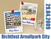 Immobilien München: Concept Bau Premier Richtfest "Arnulfpark City" am 29.04.2009