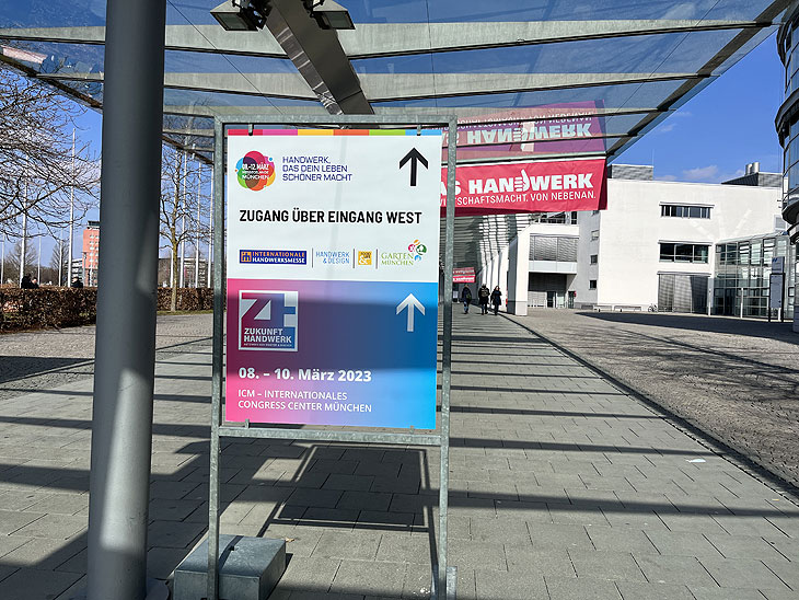 IHM 2023: Internationale Handwerksmesse 2023 vom 08.-12.03.2023 mit "Handwerk & Design" und erstmals der "FOOD & LIFE" (©Foto:Martin Schmit)