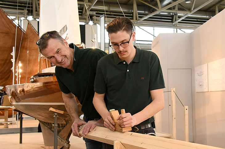 Exempla 2023: Thema Bootsbau ©Foto: Ingrid Grossmann