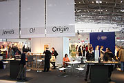 Gleich nebenan befindet sich die Präsentation von "Jewels of Origin" (Foto: Martin Schmitz)
