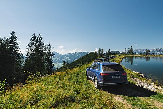 AUDI Mountain Experience auf der Streif in Kitzbühel ©Fotos: Danie Böswald