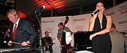 Munich Swings Stars mit der Sängerin Rachel Hiew (Foto: Martin Schmitz)