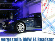 Der neue BMW Z4 - Roadster - vorgestellt am 19.04.2009 in München. Fotos & Video  (Foto: MartiN Schmitz)