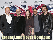 Eröffnung Jaguar Land Rover Markenboutique in München. Opening Party mit Yasmin Le Bon, Jürgen Vogel, Hannah Herzsprung, Kostja Ullmann, Bryan Ferry-Sohn Isaac Ferry, Heino Ferch, Carthy Hummels und Co.  (©Foto: Gisela Schober/Getty Images für Jaguar Land Rover)