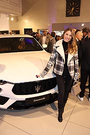 Victoria Swarovski Eröffnung des neuen Maserati Markenschaufensters am Odeonsplatz in München am 10.01.2019 (©Foto. Martin Schmitz)