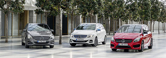 B 220 CDI 4MATIC, B-Klasse Electric Drive, B 250 4MATIC (W 246, W 242)