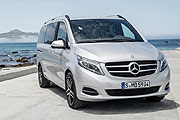 Die neue Mercedes-Benz V-Klasse – V 250 BlueTEC, Exterieur, brilliantsilber metallic (Foto: Daimler)