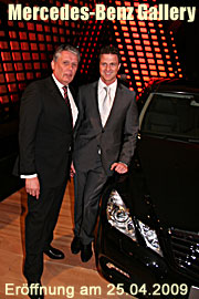 Weltweit erste Mercedes-Benz Gallery eröffnete am Odeonsplatz. Präsentation der neuen E-Klasse und des Uhlenhaut Coupés (Foto: MartiN Schmitz)