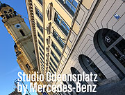 Neues Markenerlebnis in München: Mercedes-Benz eröffnete ‚Studio Odeonsplatz‘ am 14.11.2020 (©Foto. Martin Schmitz)