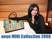 MINI Bags. Neue Fashion Bags für 2008. Präsentation der MINI Bags für die Presse während des MINI Bags Press Day am 17. April 2008, im Anna Hotel, München  (Foto: Martin Schmitz)