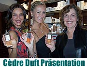 Shiseido präsentierte am 15.09.2005 den neuen Duft von Serge Lutens Cèdre in der Parfümerie Brückner und Bublitz (Foto:Marin Schmitz)