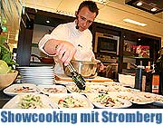 "Die Stadt fühlt Amore" - ein Showcooking mit Starkoch Holger Stromberg im Karstadt Oberpollinger am Dom 08.+09.05.2007 (Foto: Martin Schmitz)