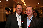 Oberpollinger Chef Robert Waloßek und Münchens City Manager Wolfgang Fischer (Foto: MartiN Schmitz)