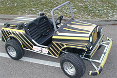Kids auf einem Kiddi-Car (Foto: Kiddy-Car)