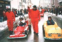Kiddi-Car auf Straßenfesten wie z.B. Fasching