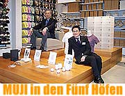 Hat Kultstatus in Japan: MUJI eröffnet am 21.04. in den Fünf Höfen (Foto: Marikka-Laila Maisel)