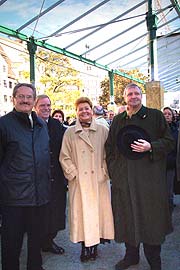 OB Christian Ude, Münchens  Fremdenverkehrschefin Gabrele Weishäupl und Hacker Pschorr Chef Professor Wolfgang Salewski (Foto: Martin Schmitz)