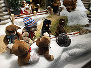 Steiff Weihnachtszauber 2014 im Schaufenster der Galeria Kaufhof am Marienplatz München (©Foto. Martin Schmitz)