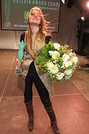 freut sich über den Galeria Ward 2009: ESMOD Absolventin Anke Fabritius (Foto: MartiN Schmitz)