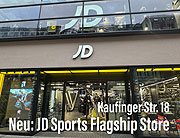 In der Kaufinger Straße 18 eröffnete Deutschlands größter Flagship Store von JD Sports am 14.12.2024 (©Foto:Martin Schmitz)