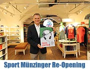 Sport Münzinger am Marienplatz - Wiedereröffnung des Münchner Traditionshauses als einzigartige Fußball-Kultstätte am 8.6. (©Foto: Marikka-Laila Maisel)