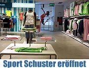 Vier Tage feiern, sporteln und gewinnen Das Sporthaus Schuster feiert vom 05. bis 08. Juli 2006 seine Neueröffnung in der Rosenstraße (Foto: Marikka-Laila Maisel)