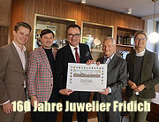 Außergewöhnliches Jubiläum: 160 Jahre Juwelier Fridrich (©Foto: Martin Schmitz)