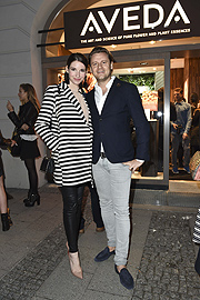 Sophie Wepper mit Freund David Meister ©Foto: Sabine Brauer/Brauer Photos für Aveda)