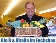 Vitalia-Reformhaus und Bio B. Naturkost seit 29.11. unter einem Dach im Schwabinger Fuchsbau (Foto: Marikka-Laila Maisel))