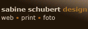 sabine schubert design  web • print • foto