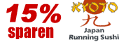 18 Jahre Kyoto Sushi. 15% paren am Abend beim All you can Eat Sushi im Kyoto Sushi!