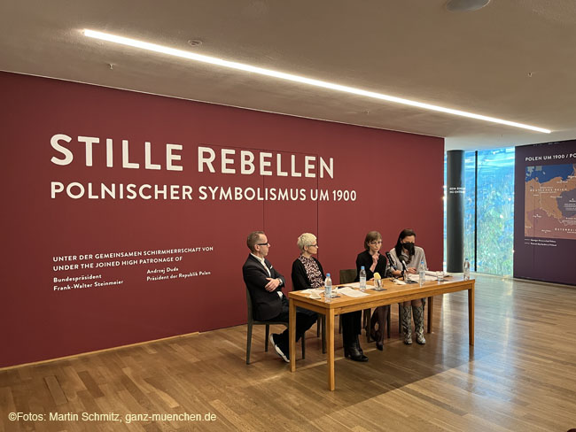 Stille Rebellen. Polnischer Symbolismus um 1900 - Ausstellung in der Kunsthalle München vom 25. März – 7. August 2022 (©Foto: Martin Schmitz)