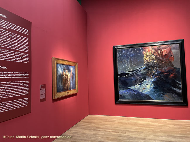 Stille Rebellen. Polnischer Symbolismus um 1900 - Ausstellung in der Kunsthalle München vom 25. März – 7. August 2022 (©Foto: Martin Schmitz)