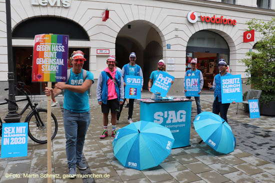 200711csd_munich004CSD 2020 Demo-Spots in München statt CSD Parade / 200711csd_munich004 S'AG ©Foto: Martin Schmitz, 11.07.2020 