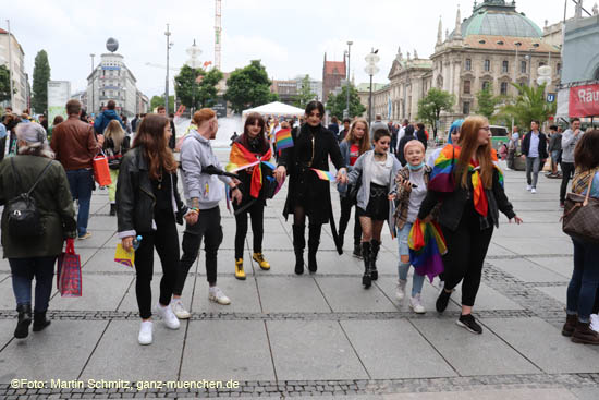 CSD 2020 Demo-Spots in München statt CSD Parade / 200711csd_munich061 ©Foto: Martin Schmitz, 11.07.2020 