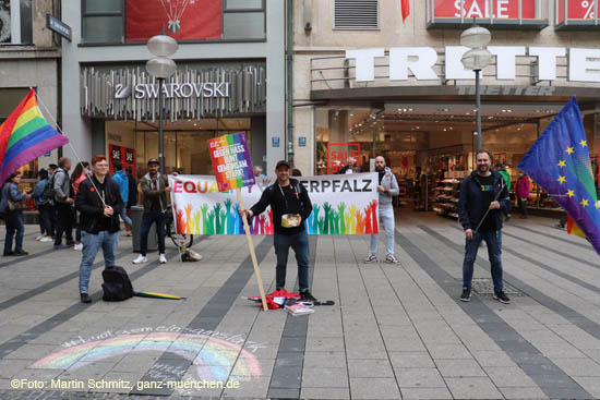 CSD 2020 Demo-Spots in München statt CSD Parade / 200711csd_munich064 ©Foto: Martin Schmitz, 11.07.2020 