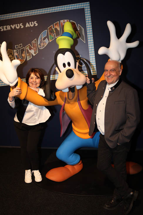 Brigitte Walbrun, Dr. Axel Munz: Impressionen Red Carpet "Disney 100- Die Ausstellung" am 17.04.2023 / 230417disney100-154 ©Fotos: Martin Schmitz 