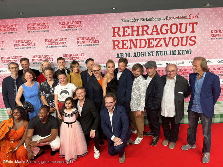 REHRAGOUT-RENDEZVOUS startet am 10. August im Kino. Filmpremiere im mathäser Filmpalast am 31.07.2023 (©Foto: Martin Schmitz)