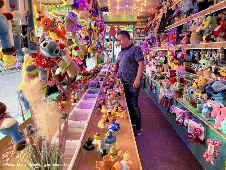 Enten angeln bei Star Ducks auf dem Karlsfelder Siedlerfest 2022(©Foto.Martin Schmitz)