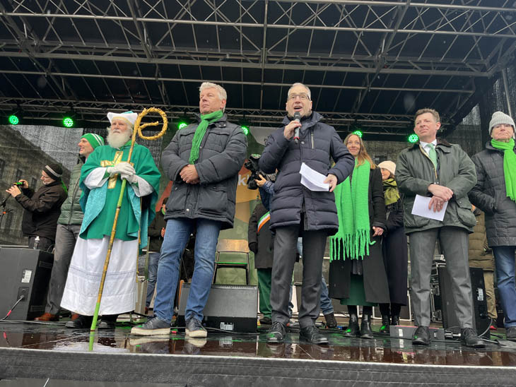 St. Patricks Day Parade am 13.03.2023 (©Foto: Martin Schmitz)
